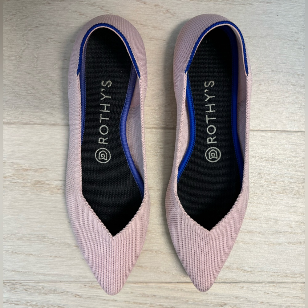Rothy’s The Point Pink Flats